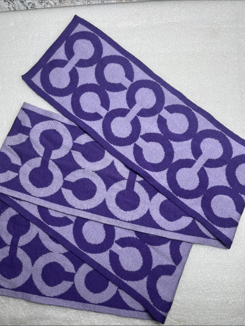 Coach Merino Wool Scarf